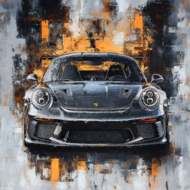 Schilderij Porsche GT3